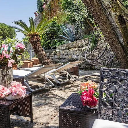 Il Poggetto Giardino Terrazza Piscina Rapallo