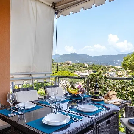 Il Poggetto Giardino Terrazza Piscina Appartement Rapallo